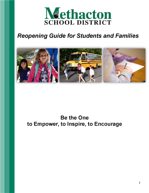 Reopening Guide for Students and Families 
